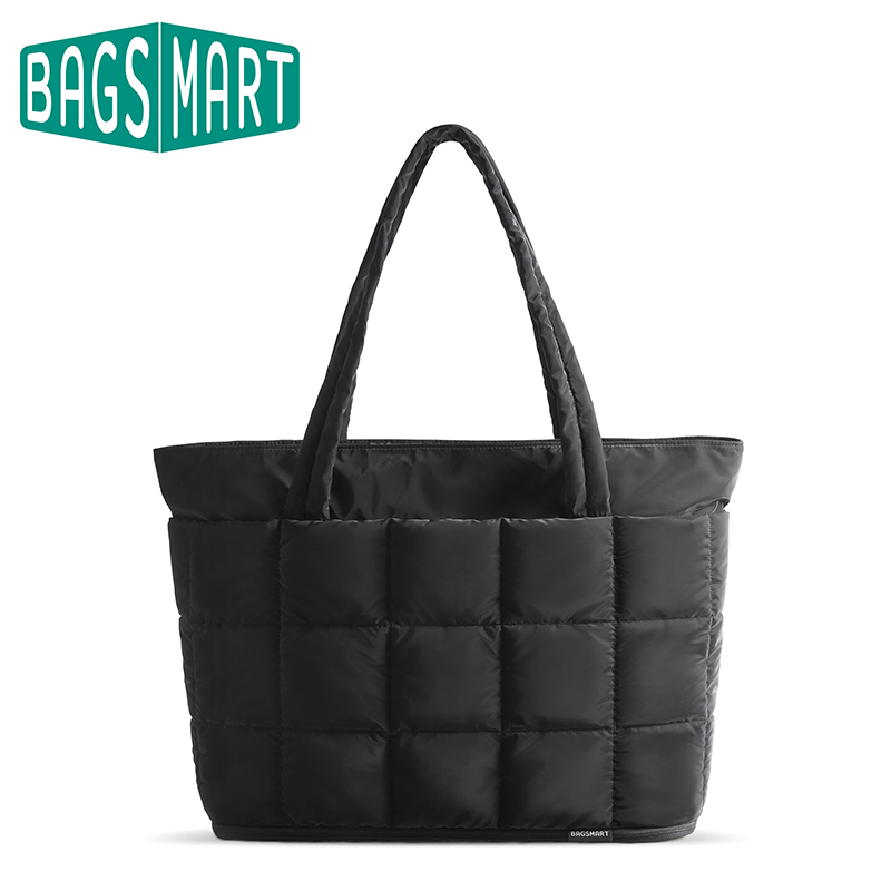 Women'S Work Bags Tote - BAGSMART กระเป๋าเดินทางผู้หญิงขยายซิปกระเป๋ากันน้ํา Quilted Weekender กระเป๋าสําหรับพยาบาลทํางาน