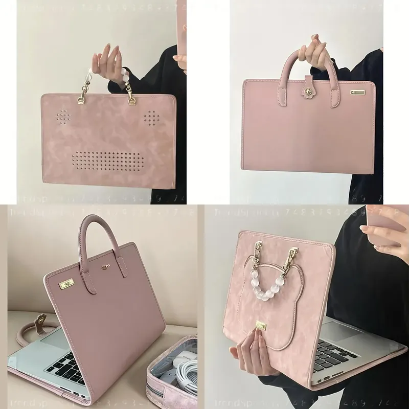 Women'S Bags Handbags - กระเป๋าแล็ปท็อปแบบพกพา ซองป้องกันสำหรับคอมพิวเตอร์ขนาด 14 15 16 นิ้ว