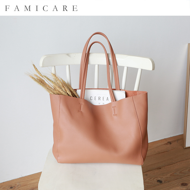 Women Bags On Sale - ผู้หญิงกระเป๋าถือหรูหราของแท้กระเป๋าถือสตรีหนังนุ่ม First Layer Cowhide สะพายหนังกระเป๋าสำหรับเพื่อนร่วมงานหญิง