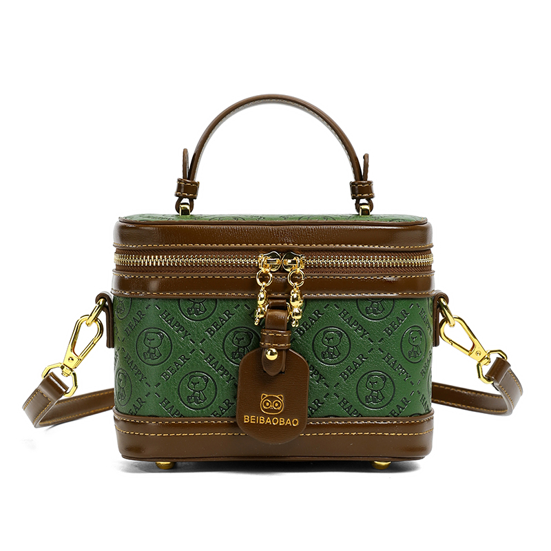 Women Hand Bags Sale - 【ขายดี】กระเป๋าทรงสี่เหลี่ยมเล็กพิมพ์ลายย้อนยุคอินเทรนด์ใหม่ กระเป๋าสะพายไหล่เดี่ยวอเนกประสงค์ กระเป๋าทรงกล่อง กระเป๋าถือสตรี