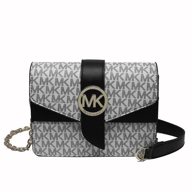 Women'S Bags Michael Kors - กระเป๋าโซ่ผู้หญิง Michael Kors MK กระเป๋าสะพายไหล่และสะพายข้างที่มีสไตล์และใช้งานได้หลากหลาย ของขวัญสำหรับแฟนสาว