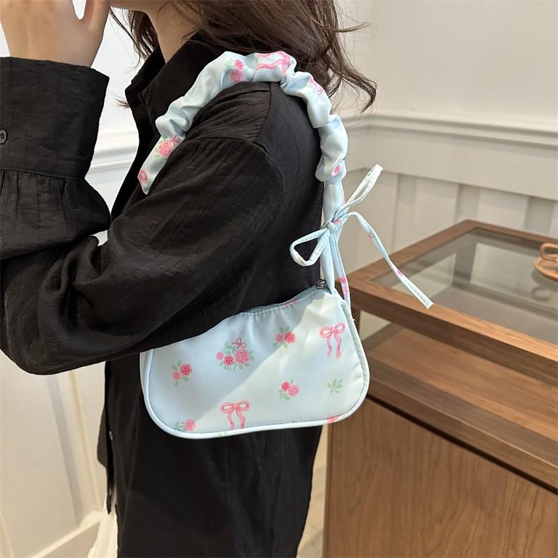 กระเป๋าสะพายไหล่ผ้าแคนวาสลายดอ - Women Hand Bags Sale บทวิจารณ์และราคา