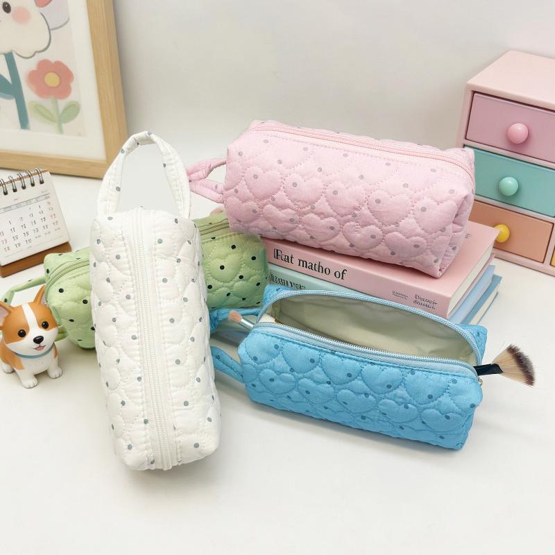 กระเป๋าเครื่องสำอางลายจุดแบบพก - Women Bags Large บทวิจารณ์และราคา
