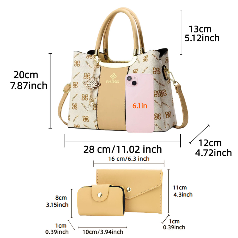กระเป๋าถือพิมพ์ลายหรูหราสำหรับ - Women'S Bags Handbags บทวิจารณ์และราคา