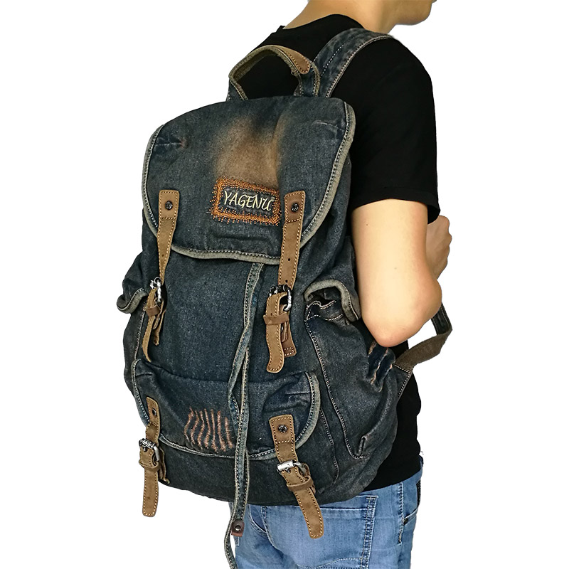 กระเป๋าสะพายหลังสไตล์เรโทร ทำจ - Women Bags Large บทวิจารณ์และราคา
