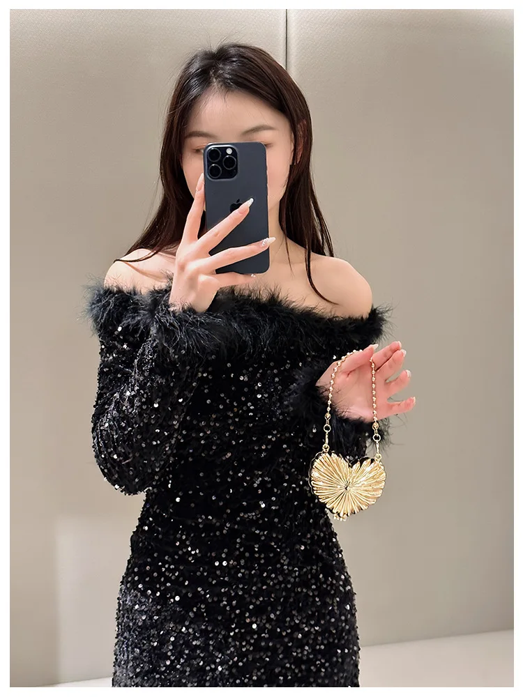 กระเป๋าคลัตช์ดีไซน์หรูหรา สีทอ - Women Bags Golden บทวิจารณ์และราคา