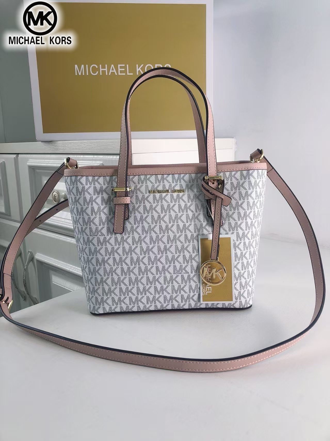 กระเป๋าสะพายข้างและสะพายไหล่แฟ - Women'S Bags Michael Kors บทวิจารณ์และราคา