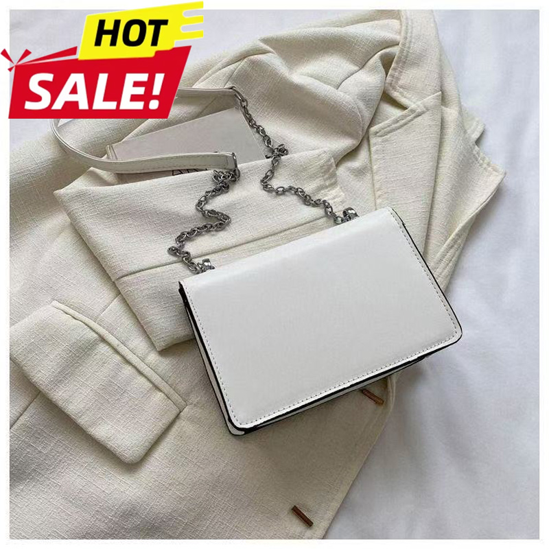 กระเป๋าสะพายข้างแฟชั่นใหม่ สีพ - Women Bags Logo บทวิจารณ์และราคา