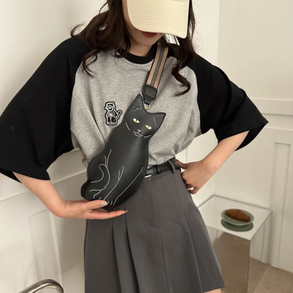 กระเป๋าสะพายไหล่ลายแมวน่ารักสำ - Women Bags Trend 2025 บทวิจารณ์และราคา