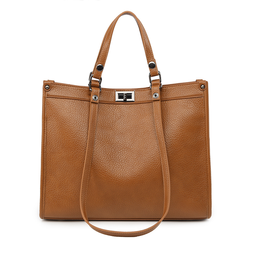 กระเป๋าถือผู้หญิงขนาดใหญ่ หนัง - Women'S Work Bags Tote บทวิจารณ์และราคา