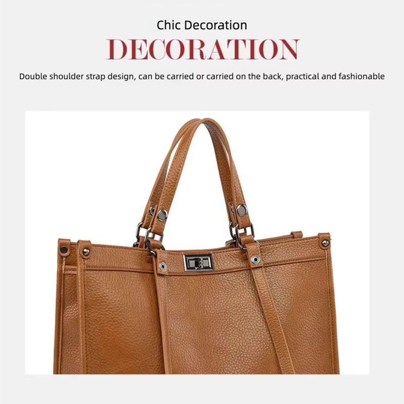 กระเป๋าถือผู้หญิงขนาดใหญ่ หนัง - Women'S Work Bags Tote บทวิจารณ์และราคา