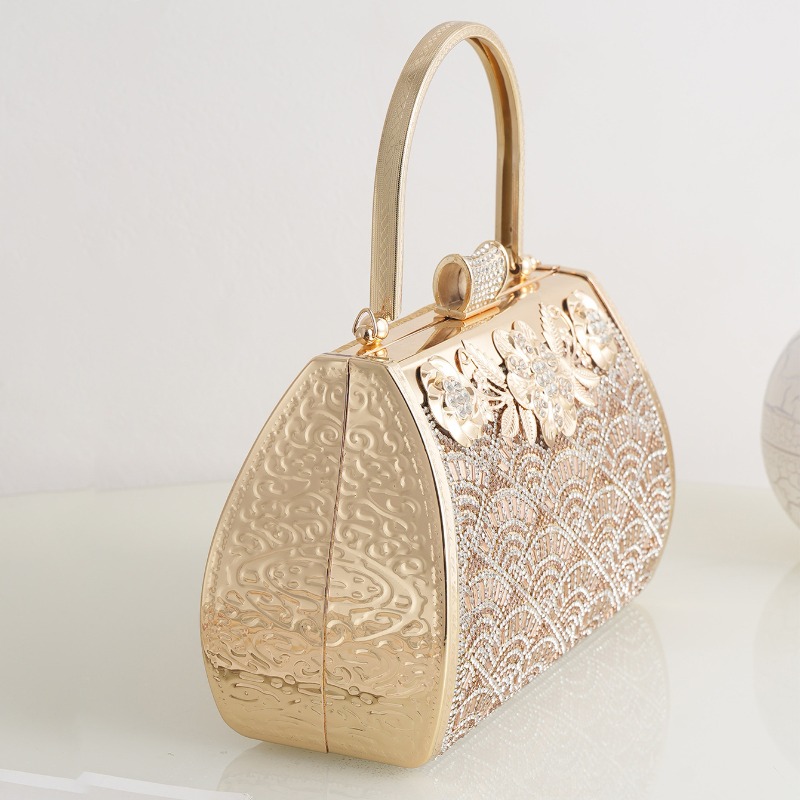 กระเป๋าคลัทช์งานเลี้ยงสำหรับผู - Women Bags Golden บทวิจารณ์และราคา