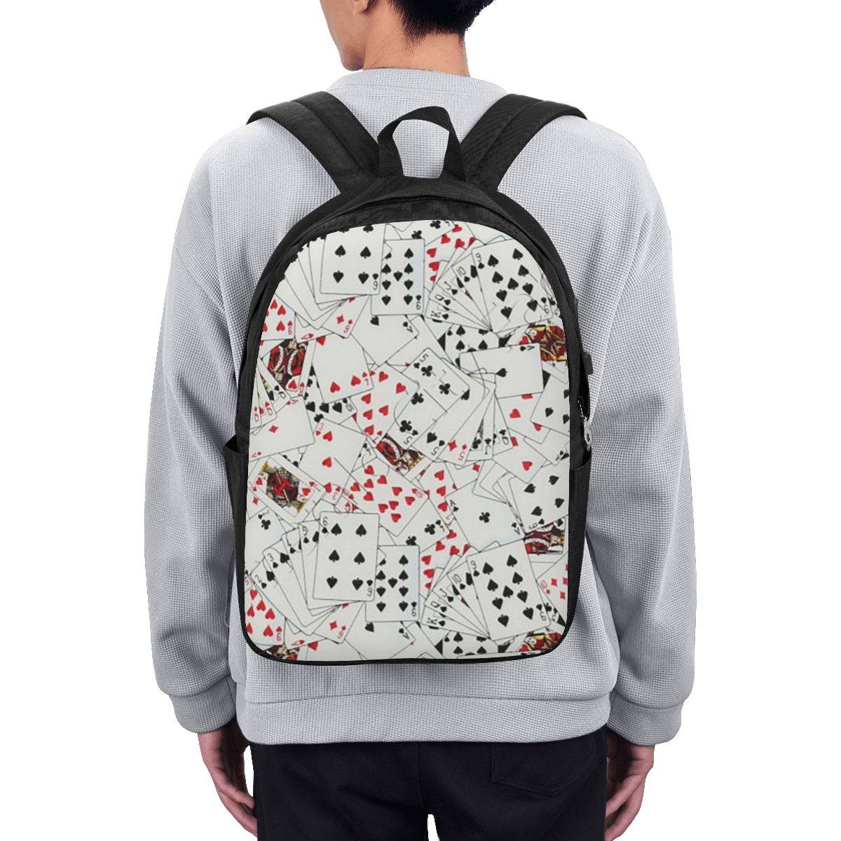 กระเป๋าเป้สะพายหลังลายไพ่โป๊กเ - Woman In Bag บทวิจารณ์และราคา