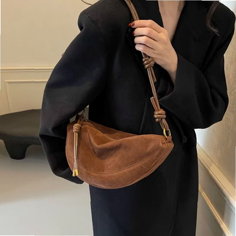 กระเป๋าสะพายไหล่ทรงเกี๊ยวหนังก - Women Hand Bags Sale บทวิจารณ์และราคา