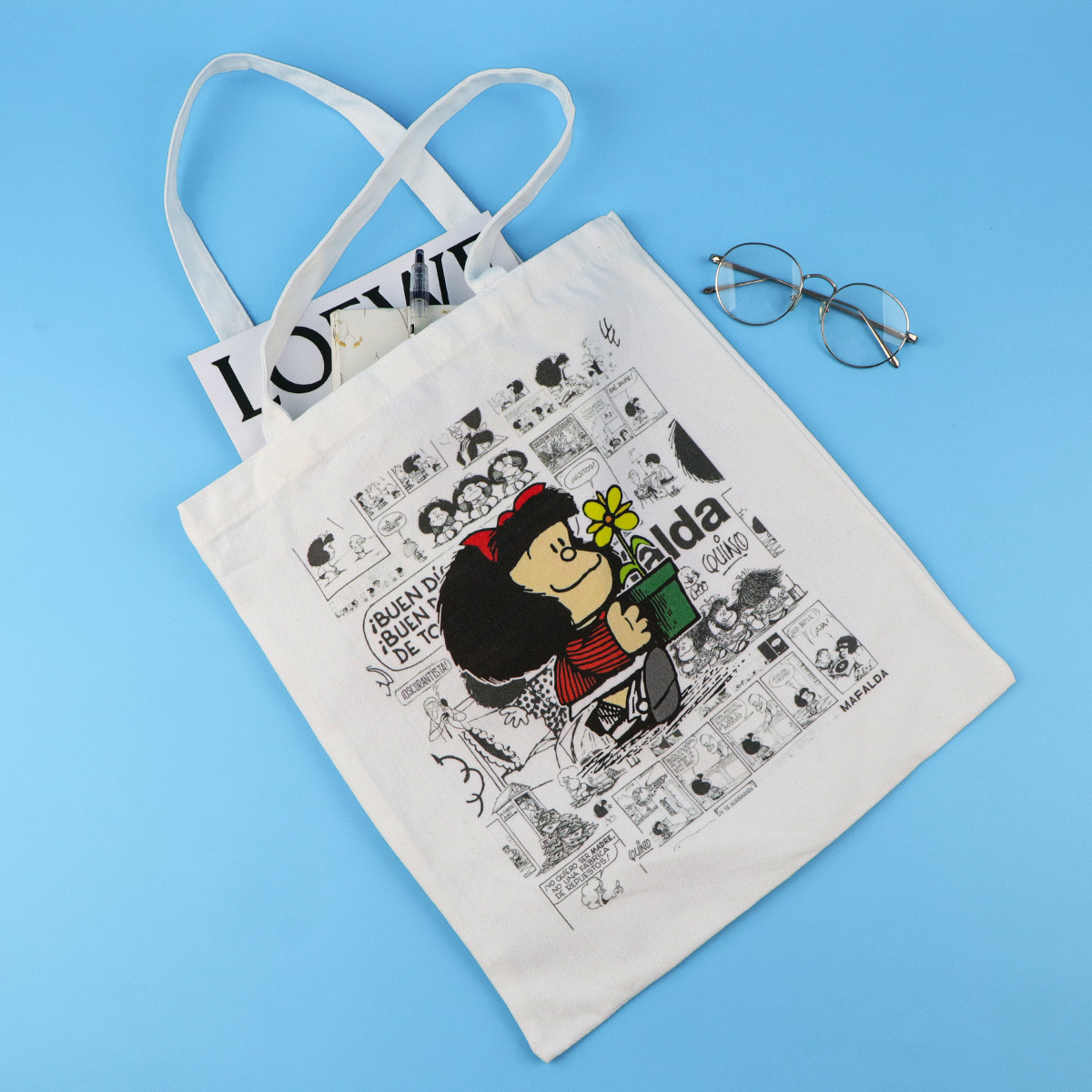 กระเป๋าผ้าแคนวาสแฟชั่น ลายการ์ - Women'S Japanese Bags บทวิจารณ์และราคา
