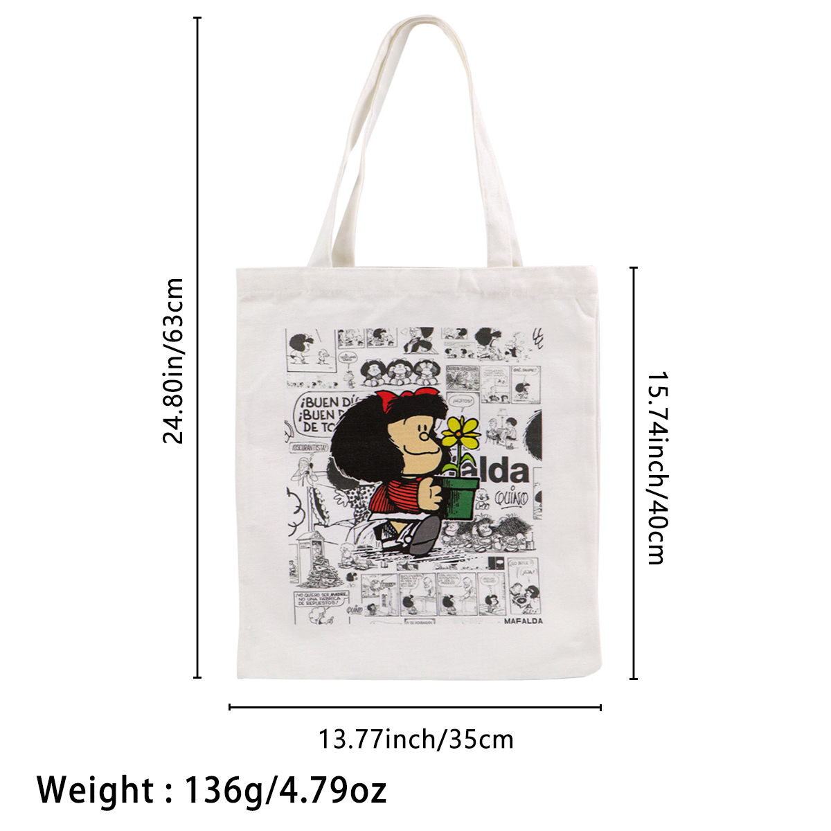 กระเป๋าผ้าแคนวาสแฟชั่น ลายการ์ - Women'S Japanese Bags บทวิจารณ์และราคา