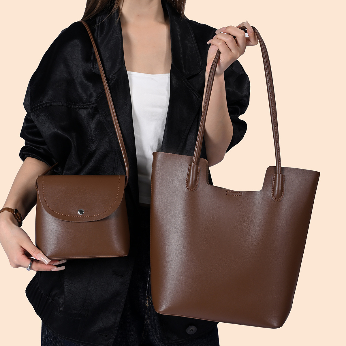 กระเป๋าสะพายไหล่หนัง PU สำหรับ - Women'S Bags Handbags บทวิจารณ์และราคา