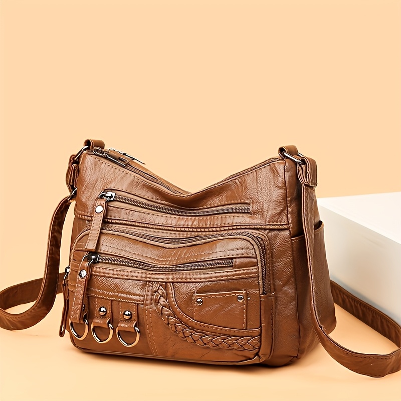 กระเป๋าสะพายข้างผู้หญิงความจุข - Women Bags Golden บทวิจารณ์และราคา