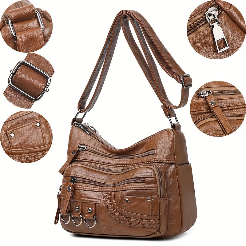 กระเป๋าสะพายข้างผู้หญิงความจุข - Women Bags Golden บทวิจารณ์และราคา