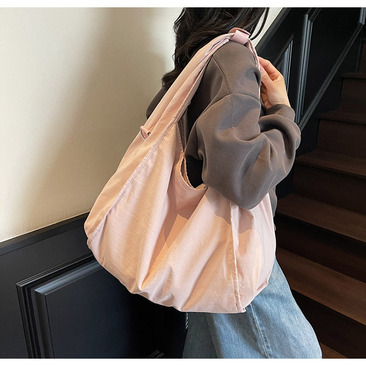 กระเป๋าโท้ทไนลอนขนาดใหญ่สำหรับ - Women Bags Logo บทวิจารณ์และราคา