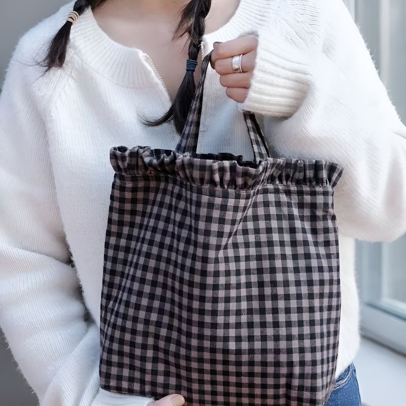 กระเป๋าผ้าแคนวาสพิมพ์โลโก้ตามส - Women Bags Logo บทวิจารณ์และราคา