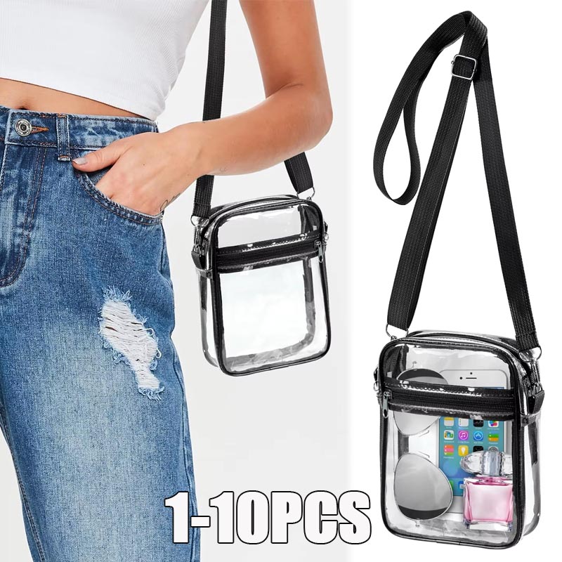 กระเป๋าสะพายข้างใสสำหรับผู้หญิ - Women Bags And Purses บทวิจารณ์และราคา