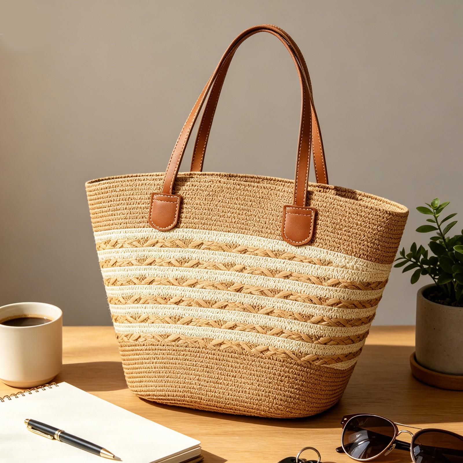 กระเป๋าโท้ททรงโบโฮขนาดใหญ่ ดีไ - Women Bags Large บทวิจารณ์และราคา